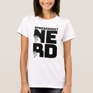 Spreadsheet Nerd T-shirt