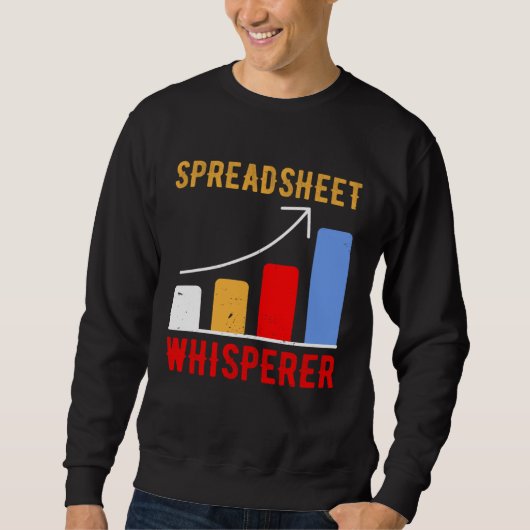 Spreadsheet Whisperer Actuaries Data Science Stats Trui (Voorkant)
