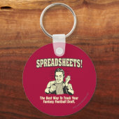 Spreadsheets volgen: Concept van uw Fantasy-Footba Sleutelhanger (Voorkant)