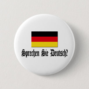 Sprechen Sie Deutsch? Ronde Button 5,7 Cm