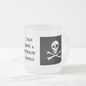 Spreek als een Pirate Day Mok (Voorkant rechts)