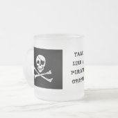 Spreek als een Pirate Day Mok (Voorkant links)