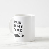 Spreek berdie over mijn grappige mok voor golfkoff (Voorkant links)