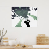 Spreek er over 2 Poster (Keuken)