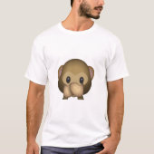 Spreek geen Kwaad-aap T-shirt (Voorkant)