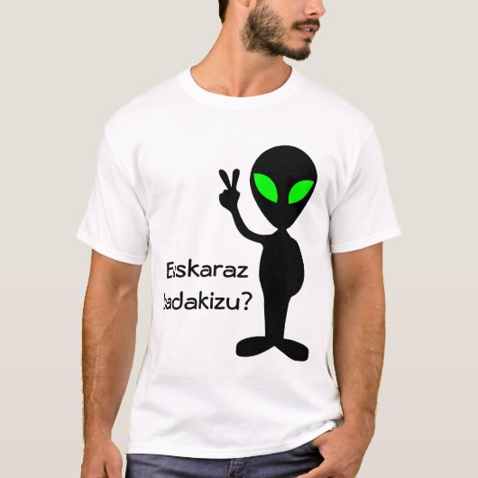 Spreek je Baskisch? T-shirt (Voorkant)