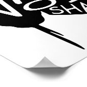 Spreek je geest - Ruth Bader Ginsburg Poster (Hoek)