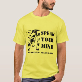 Spreek je geest t-shirt