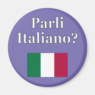 Spreek je Italiaans? Markering Magneet