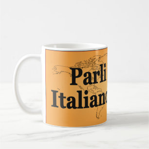 Spreek je Italiaans? Vlag bf Koffiemok