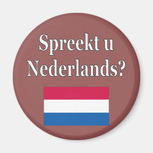 Spreek je Nederlands? Markering Magneet