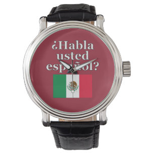 Spreek je Spaans? Markering Horloge