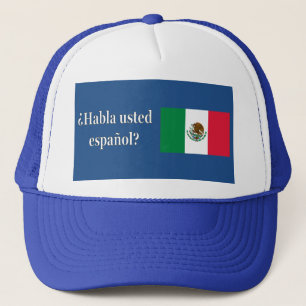 Spreek je Spaans? Vlag wf Trucker Pet
