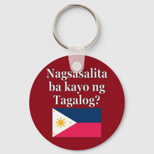 Spreek je Tagalog? In Tagalog. Markering Sleutelhanger