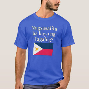 Spreek je Tagalog? In Tagalog. Markering T-shirt