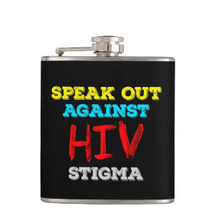 Spreek je uit tegen HIV-stigma - Aids Awareness Heupfles