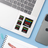 Spreek je uit tegen HIV-stigma - Aids Awareness Sticker (Laptop met iPhone)