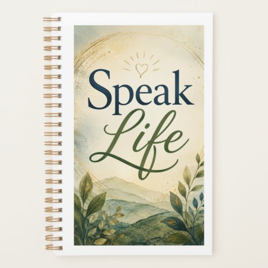 Spreek Leven Planner (Voorkant)