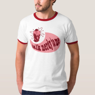 Spreek me nerdy tegen de T-shirt