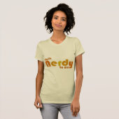 Spreek me nerveus t-shirt (Voorkant volledig)