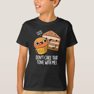 Spreek Me Niet Met Die Toon Aan Leuk Snack PuDark T-shirt