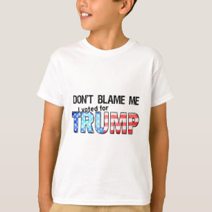 Spreek me niet tegen, ik heb op Trump gestemd 1 T-shirt
