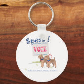 Spreek ! sleutelhanger (Voorkant)
