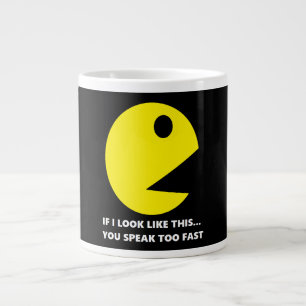 Spreek te snelle Steno-Mok Extra Grote Beker