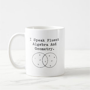 Spreek vloeiend Algebra En Geometrie Expert Koffiemok