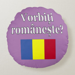 Spreekt u Roemeens? Markering Rond Kussen