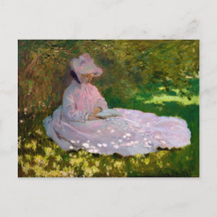Spreektijd van Claude Monet (1872) Briefkaart