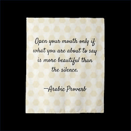 spreekwoord wijsheid citaat wandkleed