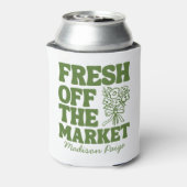 Spreelse Bruiloft Uit De Markt Groene Bruidsshower Blikjeskoeler (Blikje Achterkant)