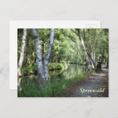 Spreewald Canal Briefkaart (Voorkant / Achterkant)