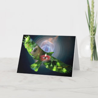 "Spreid Uw Vleugels" notecard door Patricia Pearce Kaart