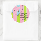 Spreid vriendelijkheid sticker (Tas)