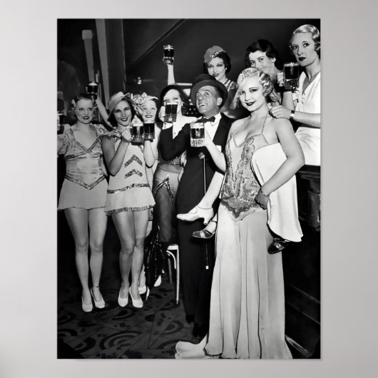 SPREKEASY LADIES NACHT - VERBOD POSTER (Voorkant)