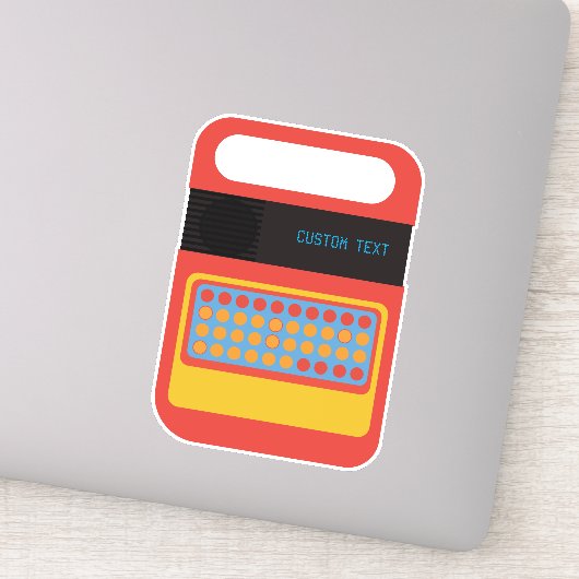  spreken & spelling Electronic Custom speelgoed Sticker (Detail)