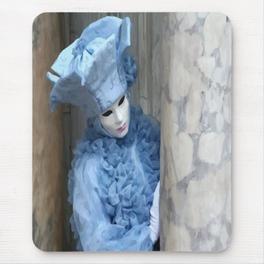 Sprekend rond Columns Mousepad Muismat (Voorkant)