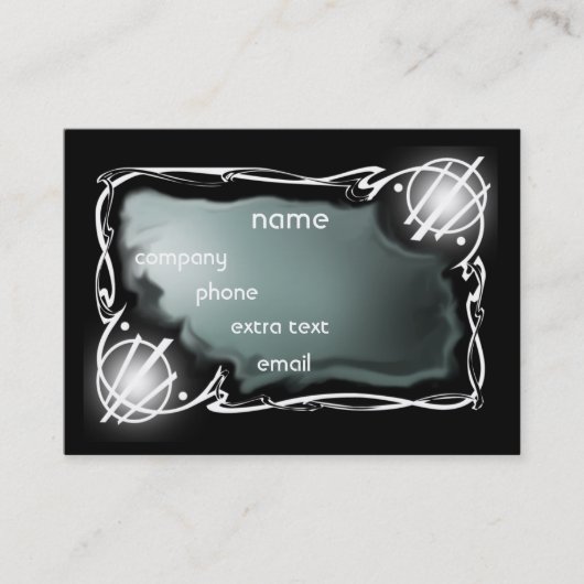 sprekend visitekaartje (Voorkant)