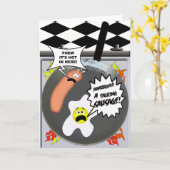 Sprekende Worst Kaart (Gele Bloem)