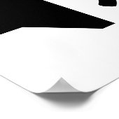 Sprekerpictogram Poster (Hoek)