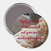 Spreuken 23:12 magneet (Voorkant / Achterkant)