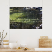 Spreuken 25:13 Poster (Keuken)