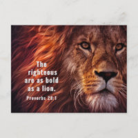 Spreuken 28:1 Rechtvaardigen in de Bijbel zijn zo