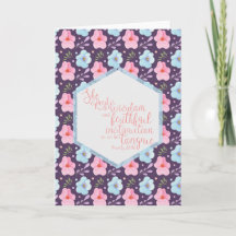 Spreuken 31:26 Kaart