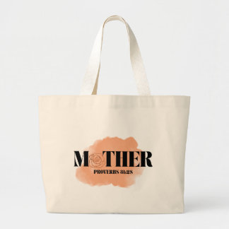 Spreuken 31:28 "Moeder" Canvas tas