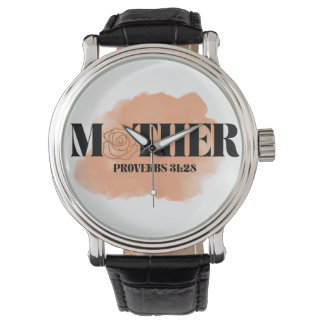 Spreuken 31:28 "Moeder" wacht Horloge