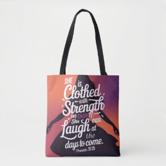 Spreuken 31 Christelijke canvas tas