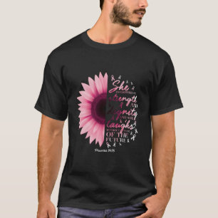 Spreuken 31 Verse Christelijke borstkankerbewustzi T-shirt